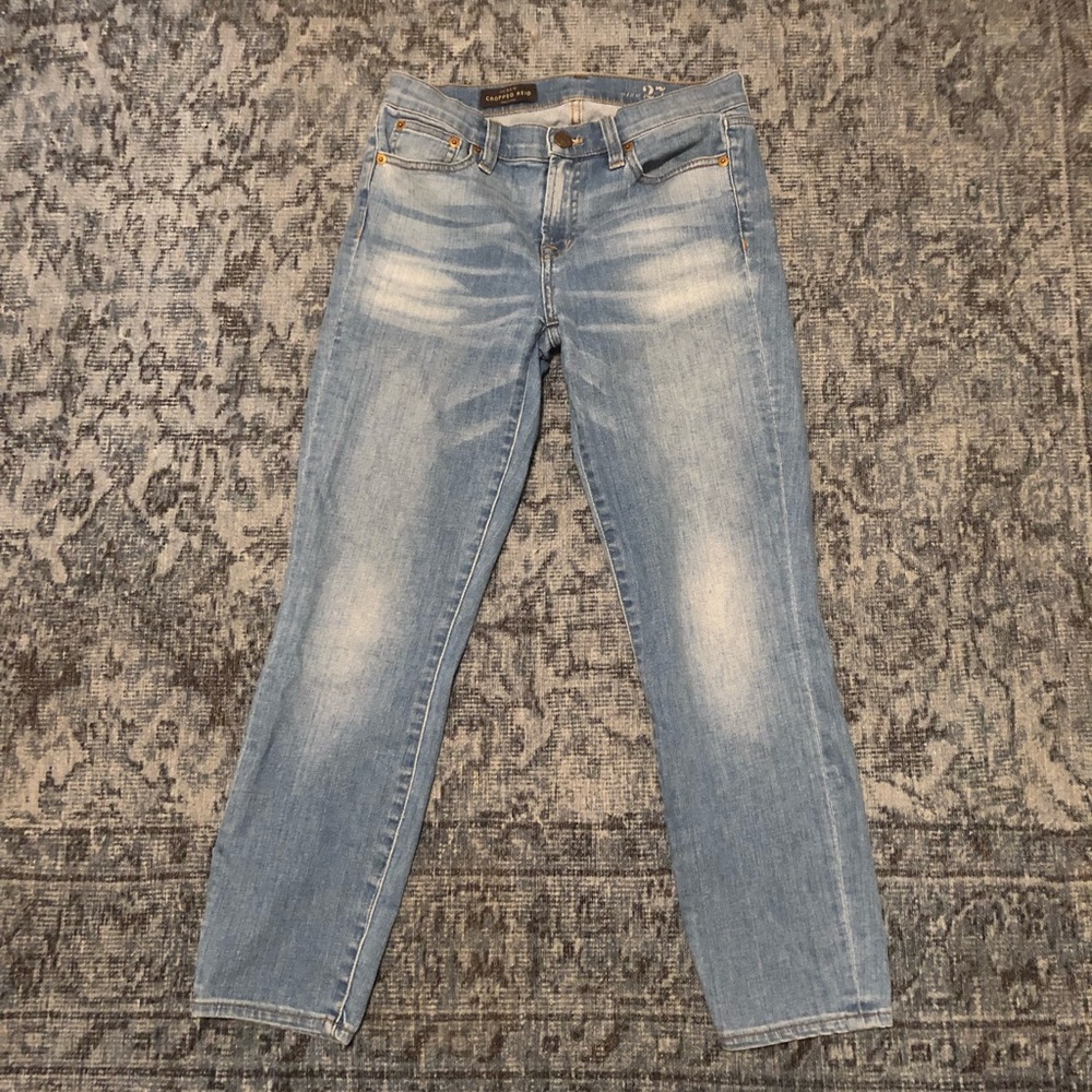 J. Crew Cropped Skinny Jeans